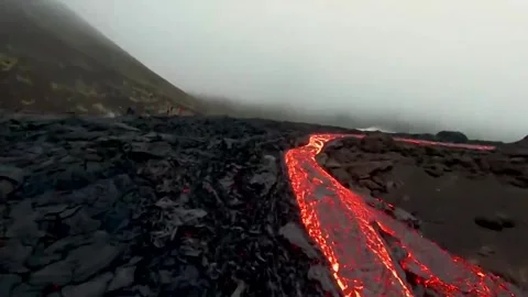 Volcanism of Iceland Video stock 280329373