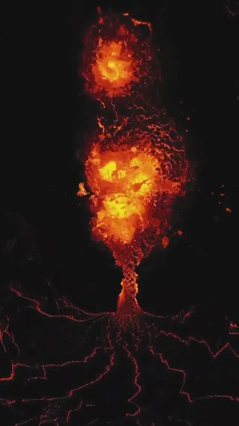 Volcanism of Iceland Video stock 280334765