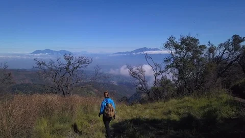 Volcano Bromo Stock Footage 113280410