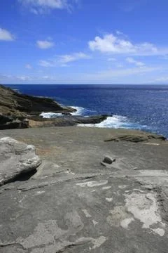 Volcano coast Stock Photos