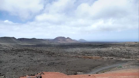 Volcano Country Time lapse Stock Footage 90253712
