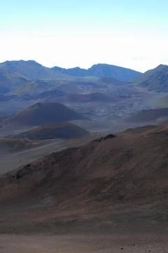 Volcano crater Stock Photos