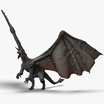 3D - Dragon Statue :: Behance