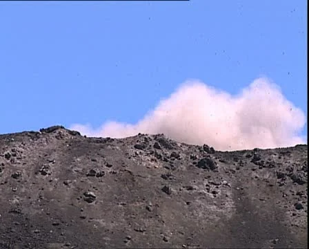 VOLCANO dust explosion det 2 Video stock 12591156