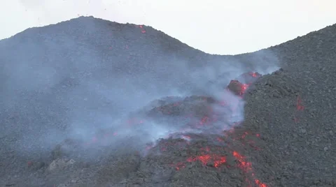 Volcano eruption 스톡 동영상 42261532