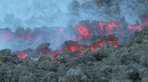 Volcano eruption 스톡 동영상 42261884