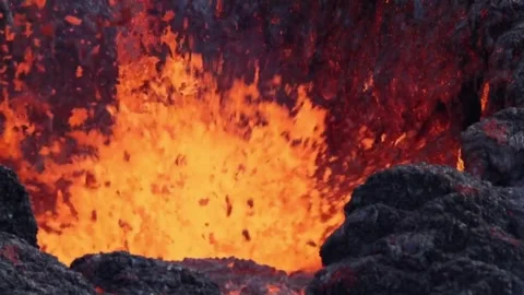 Volcano eruption 스톡 동영상 277112013