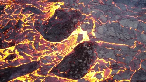 Volcano Eruption Icelnad Stock Footage 286432836