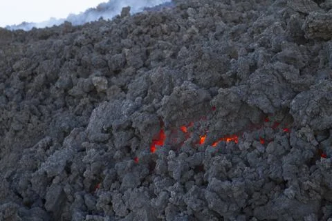 Volcano eruption Stock Photos