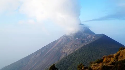 Volcano Eruption Stock Photos