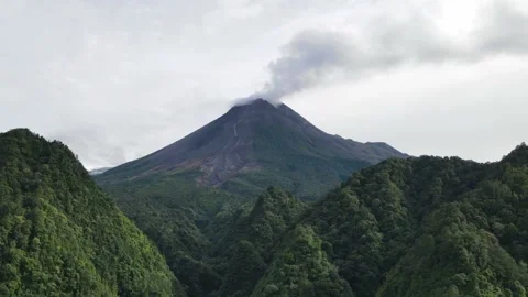 Volcano Eruption Time Lapse Stock Footage 149221019