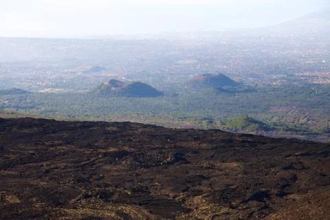 Volcano Etna Stock Photos