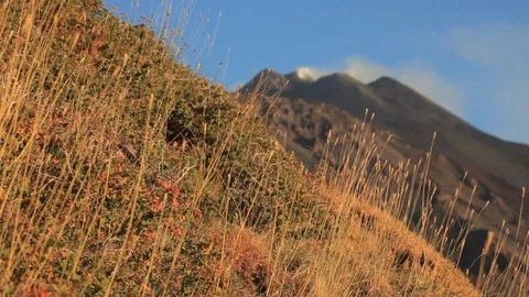 Volcano Etna, Sicily, Italy Stock Footage 86157876