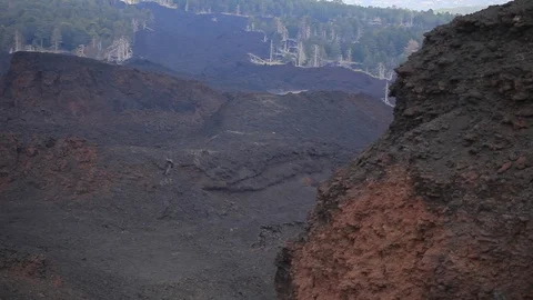 Volcano Etna, Sicily, Italy Stock Footage 86160762