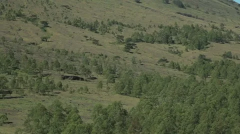 Volcano in Indonesia Stock Footage 44916011