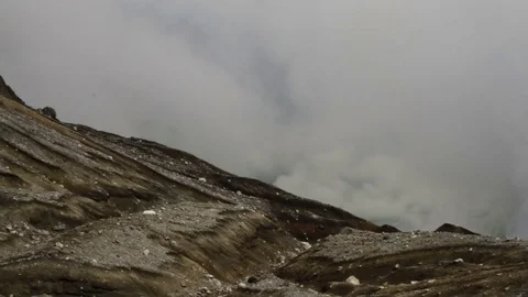 Volcano in Japan Mt. Aso Stock Footage 73106154