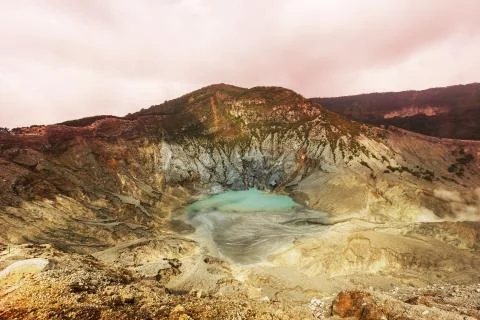 Volcano in java Stock Photos
