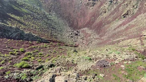Volcano La Corona Stock Footage 230659156