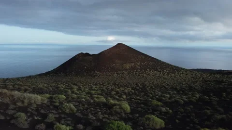 Volcano in La Palma, Spain 스톡 동영상 163604801