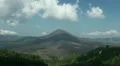 Volcano landscape timelapse Bali Indonesia HD Footage