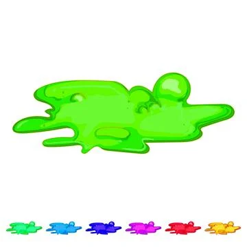 Volcano lava hot cartoon vector graphic Stock Illustration