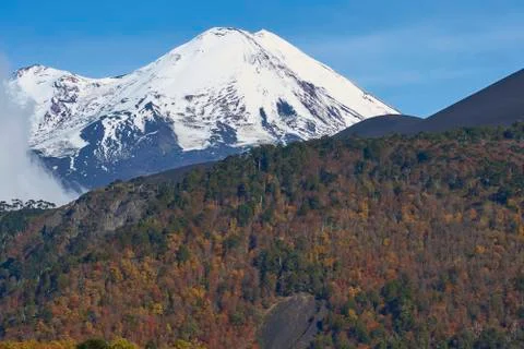 Volcano Llaima Stock Photos