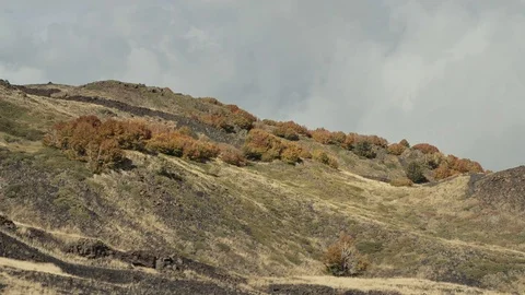 Volcano Mount Etna views 05 Stock Footage 71959731