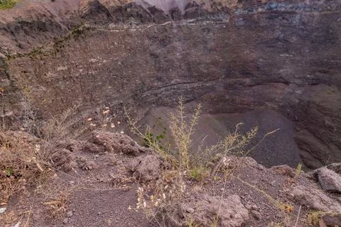 The volcano Mount Vesuvius Stock Photos