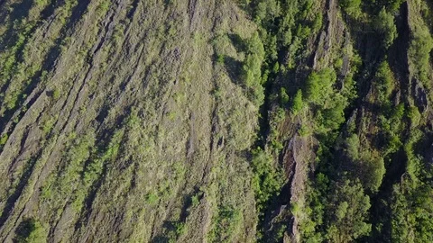 Volcano Mountains - Close View - Bali 3 Stock Footage 114068515