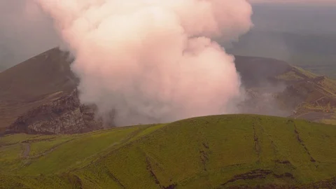 Volcano Nicaragua Stock Footage 90155220