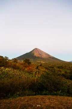 Volcano in ometepe Stock Photos