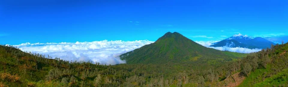 Volcano ranti. Fotos Stock