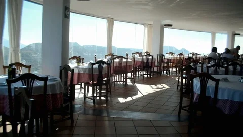 Volcano Restaurant Stock Footage 102409095