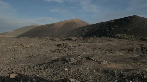 Volcano Time Lapse at Sunset Stock Footage 101740910