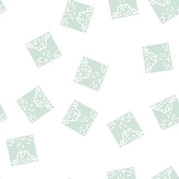 Volcano under water glyph vector seamless pattern 库存插图