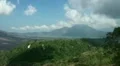 Volcanoes landscape and clouds panning shot Bali HD Footage