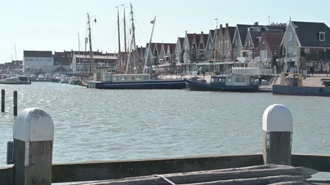 Volendam in the Netherlands Video stock 132454559