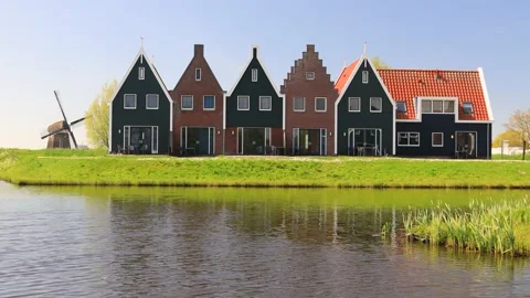 Volendam, Netherlands. Stock Footage 196571816