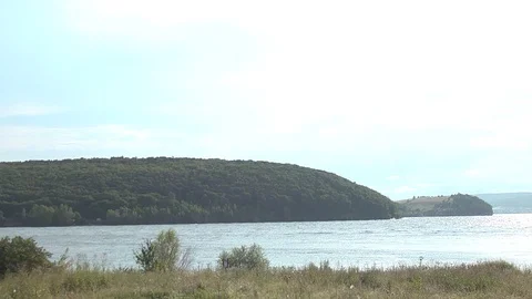 Volga river Stock Footage 110846494