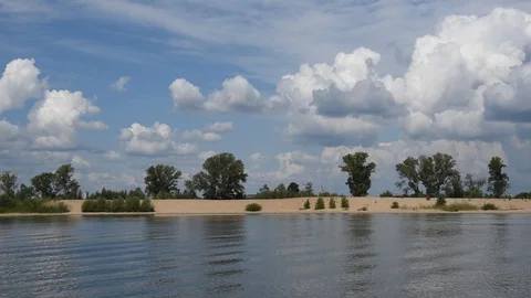 Volga river Stock Footage 112863449