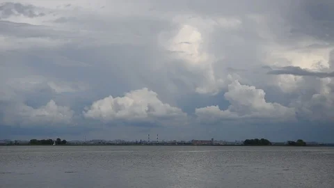 Volga river Stock Footage 112865228