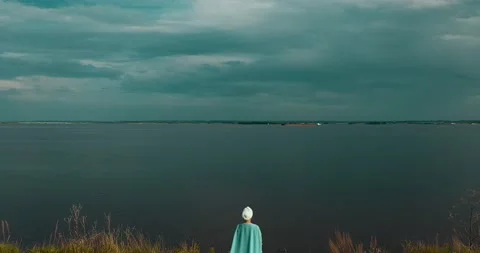 Volga river. Stock Footage 154909109