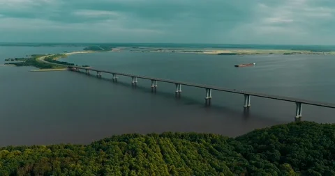 Volga river. Stock Footage 154909207
