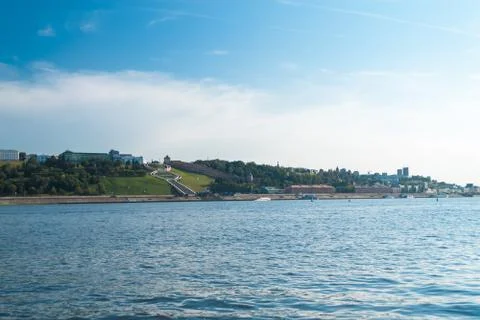 Volga river Stock Photos
