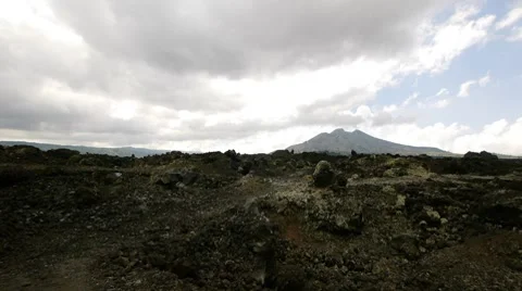 Volkano landscape 3 Stock-Footage 7729518