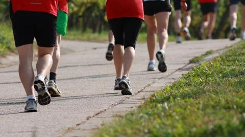 Volkslauf Stock Photos