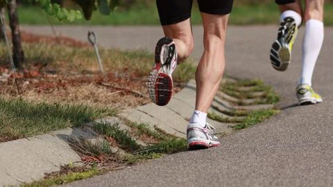 Volkslauf Stock Photos