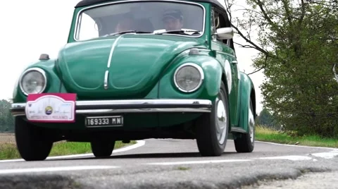 Volkswagen Beetle Video stock 68350230