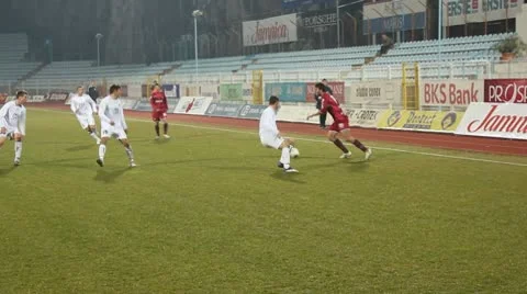 Volley attempt Stock-Footage 10798301