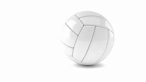 Volley ball roll from right side Video stock 75310392